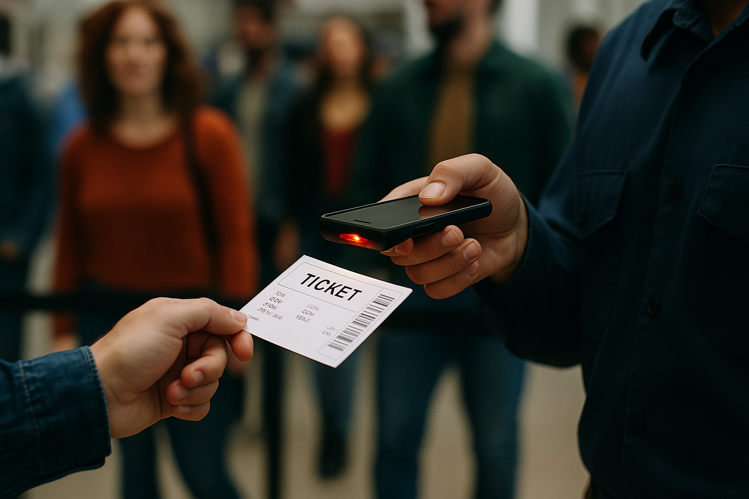 Why is ticket scanning essential at every event?